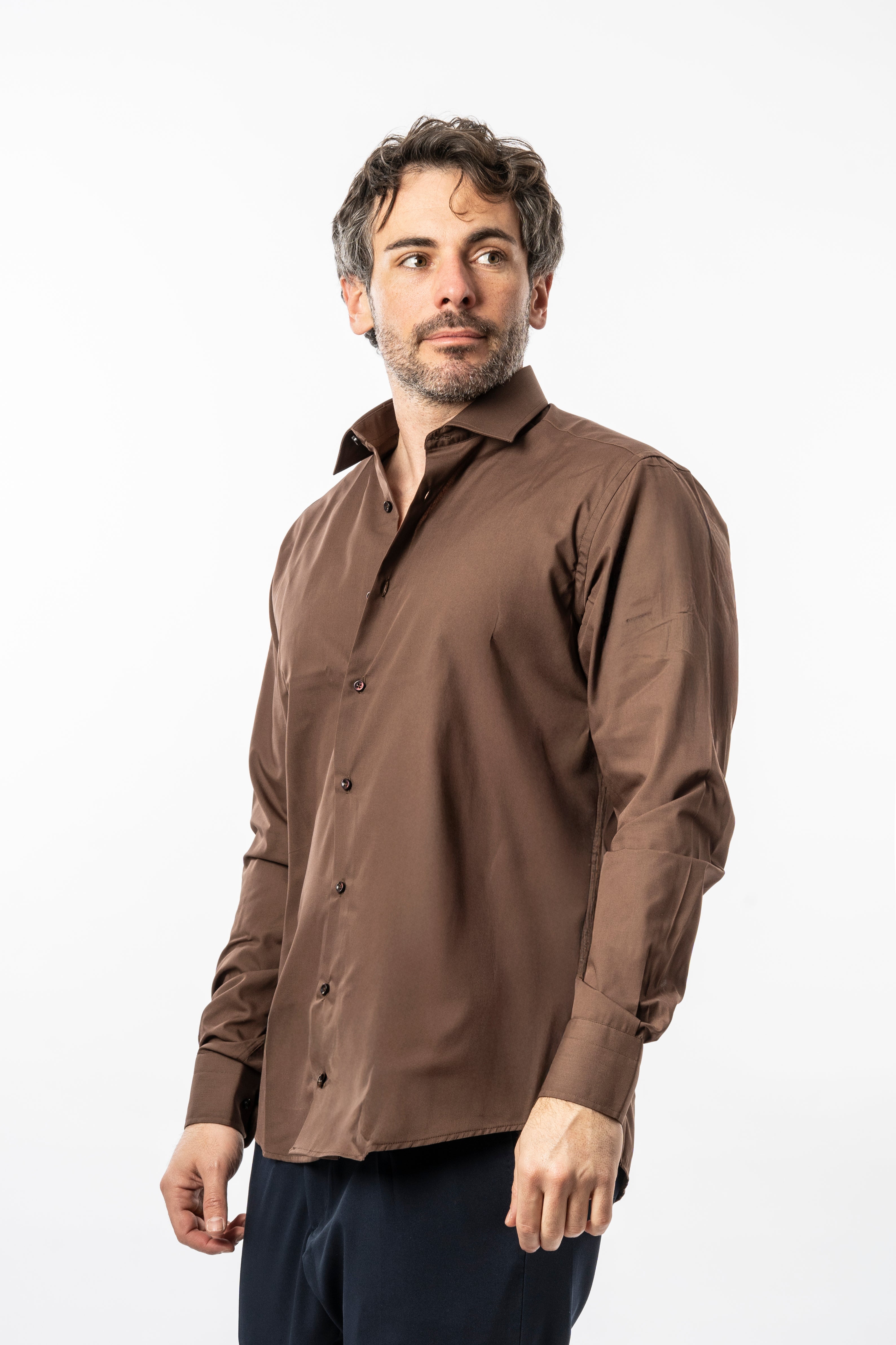 Camicia Alibi - Marrone